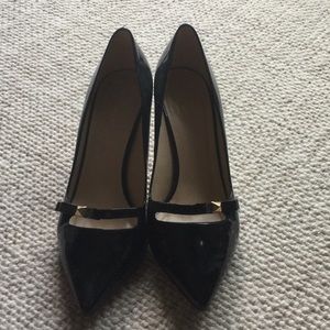 Kate Spade Black Patent Leather Heels